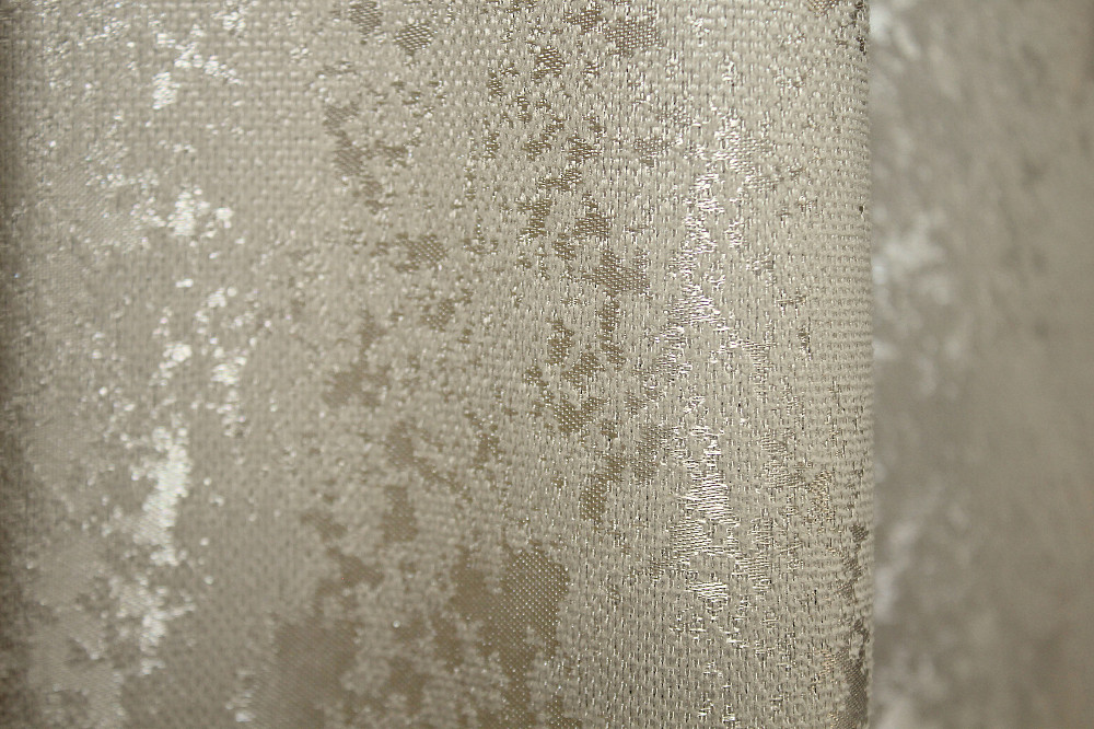 Комплект готових штор VR-Textil Льон мармур Pavliani № 1368ш Бежево-сірий 100х270 см 2 шт (31-617) Київ - фото 7