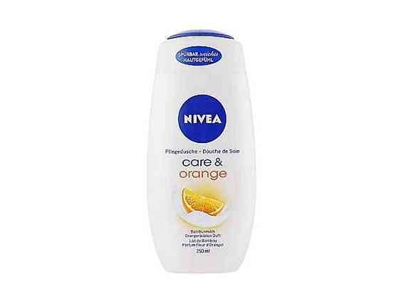 Гель-уход для душа Крем и Апельсин 750мл ТМ Nivea Solmir Киев