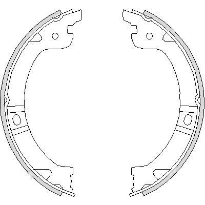 Гальмівні колодки REMSA 4744.00 Вінниця - фото 1