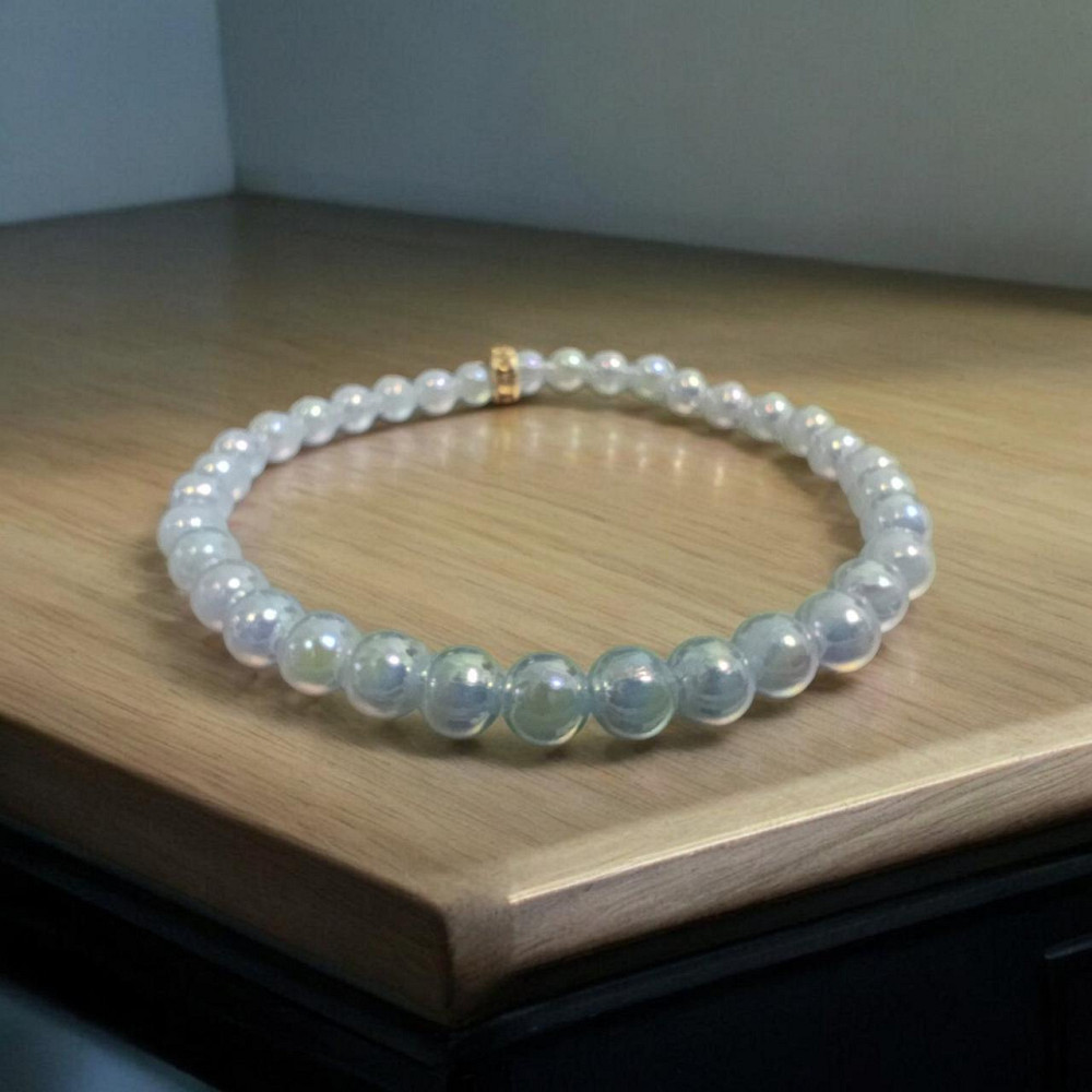 Браслет біло-блакитний Одеса - фото 3