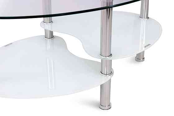 Стіл журнальний Ненсі XS-3191, білий Киев