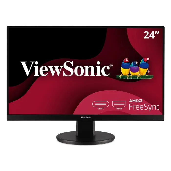 Монітор 23.6" ViewSonic VA2447-LED Black клас "Б" Луцьк - фото 1