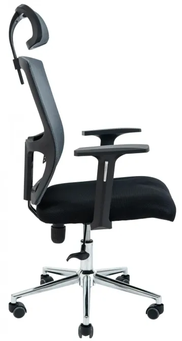 Офісне Крісло Керівника Richman Zuma М1 Tilt Сітка Сірий Київ - фото 3