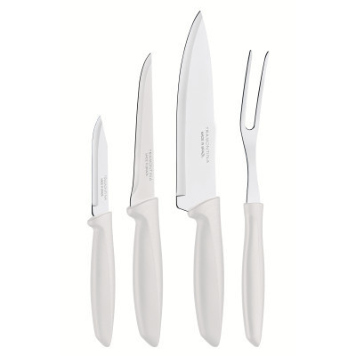 Набор ножей Tramontina Plenus Light Grey 4 шт (23498/331) Винница - изображение 1