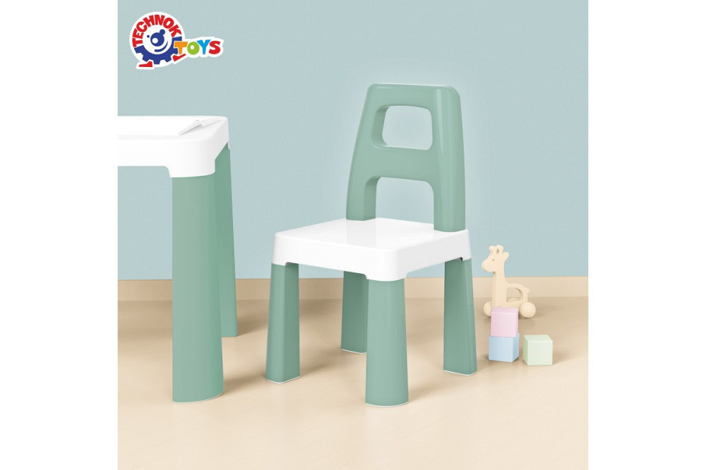 Дитячий стіл з двома стільцями ТехноK 0440 набір столик + стільчики для дітей Київ - фото 3