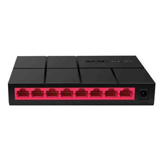 Комутатор Mercusys MS108G, 8 ports/10/100/1000 MBit/s (MS108G) Київ