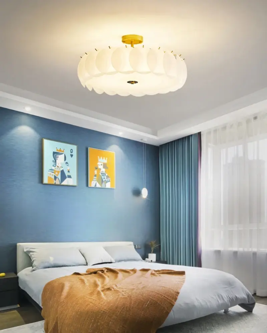 Светодиодная люстра Лилия 5012 (Золотая) Винница - изображение 5