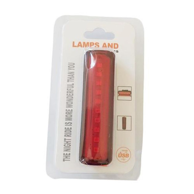 Велосипедний ліхтар на батарейках XFL-102-10SMD, Задній ліхтар для дитячого велосипеда GX-24 Івано-Франківськ - фото 4