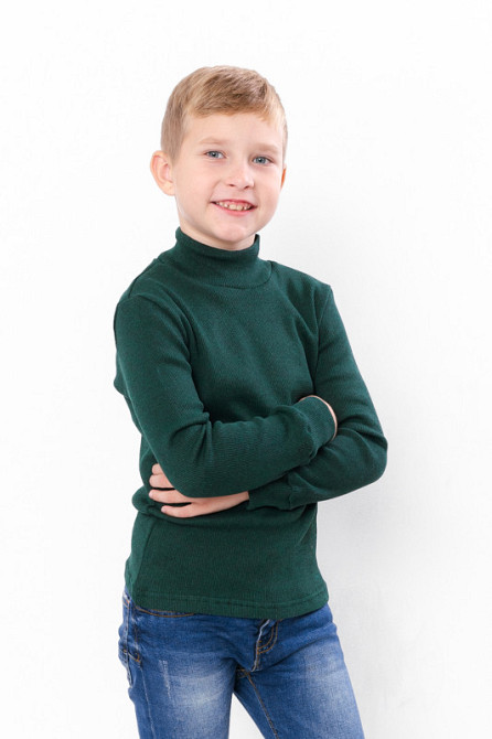 Водолазка (гольф) детская 95% х/б (рубчик начес) Киев - изображение 8