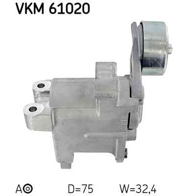 Натяжитель ремня с роликом SKF VKM 61020 Винница