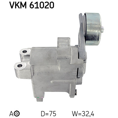 Натягувач ременя з роликом SKF VKM 61020 Вінниця - фото 3