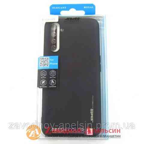 Realme 6 pro чехол силиконовый черный SMtt Одесса