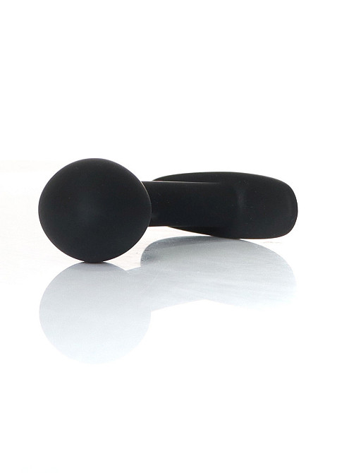 Анальная силиконовая пробка Jewellery Curved PLUG- S Sex Aura Киев - изображение 6