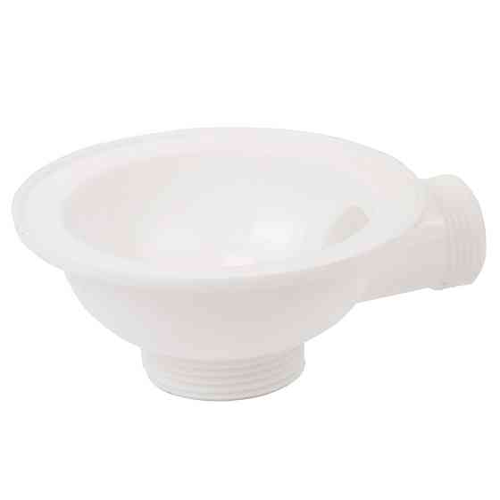 TAU Сифон для кухонной мойки с нержавеющим выпуском 3½" квадратным переливом и гибким отводом Ø Київ