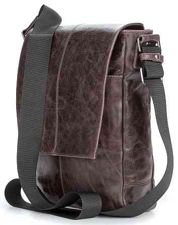 Сумка SHVIGEL 00796 шкіряна Коричнева Київ