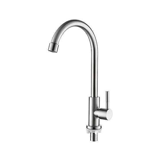 Смеситель MIXXUS (кран) для холодной воды MONO-01.SUS из нерж. стали Харьков