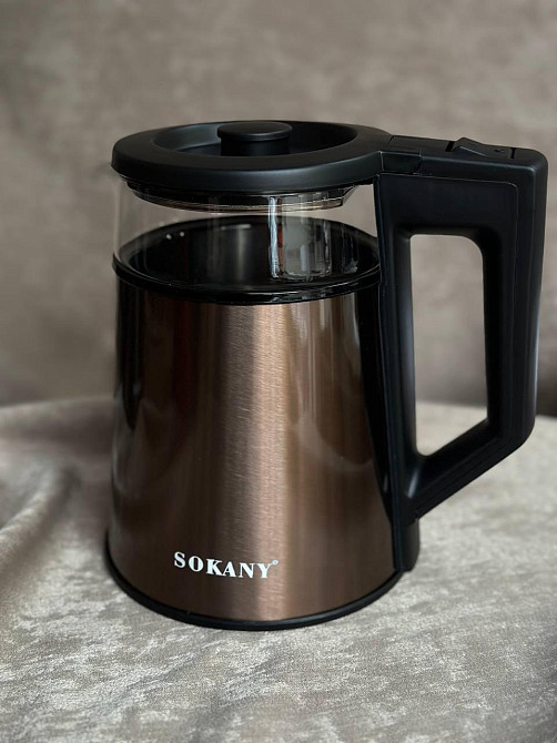 Електричний чайник Sokany SK-SH-1076 2000Вт 1.7 л з індикатором рівня води та автоматичним вимкненням Одеса - фото 1