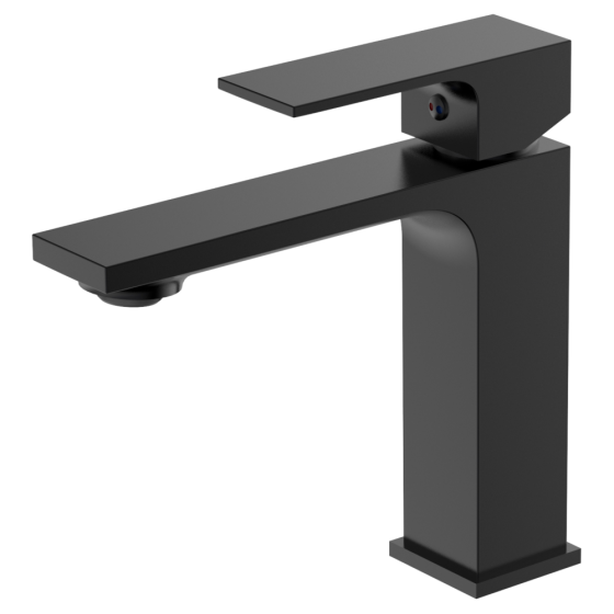 Смеситель для раковины Volle LEON de la noche черный/матовый 1511.010104 Киев