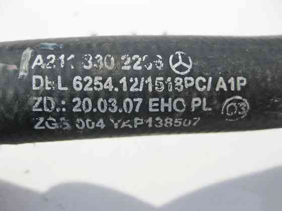Mercedes-Benz  A2118302296 Шланг обратки ОЖ від клапанів пічки на циркуляційний електронасос E-Class W211 CLS C219 Одеса