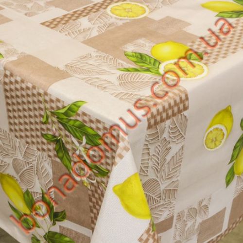 Клеенка кухонная 1,40*20м ПВХ 3-х слойная на нетканой основе 81915 B Bona Domus Житомир - изображение 1