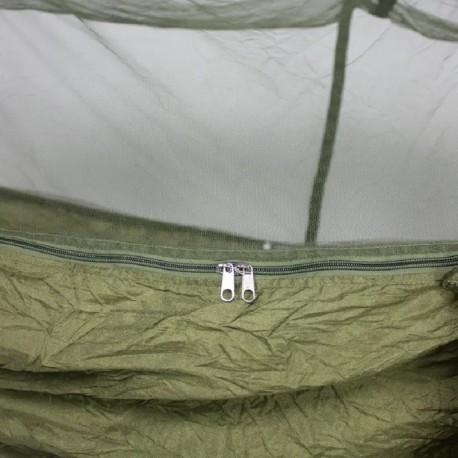 Гамак туристический подвесной с москитной сеткой цвет Олива.AT2 Одесса - изображение 3