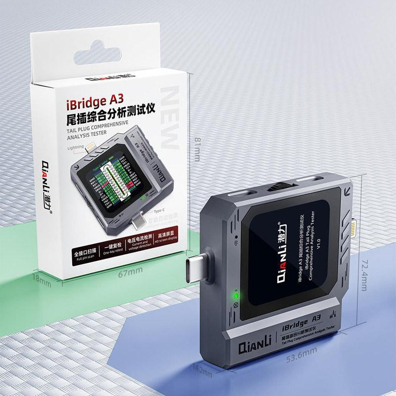 USB-тестер QianLi iBridge A3 для Type-C и Lightning Киев - изображение 7