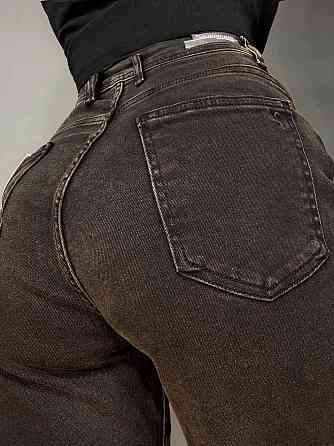 Джинси жіночі Sherocco 3321 mom relax стрейчеві коричневі, коричневий, З2, 32, 81 см, 111 см Київ