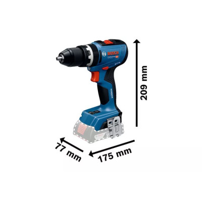 Шуруповерт Bosch Professional GSB 18V-65 18В 3165Нм 0-2100обхв 1.12кг без АКБ та ЗП (0.601.9N3.300) Вінниця - фото 10
