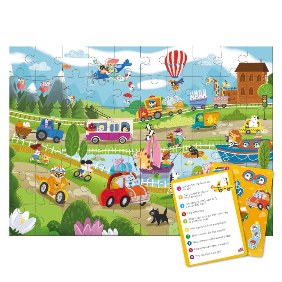 Детский виммельпазл 