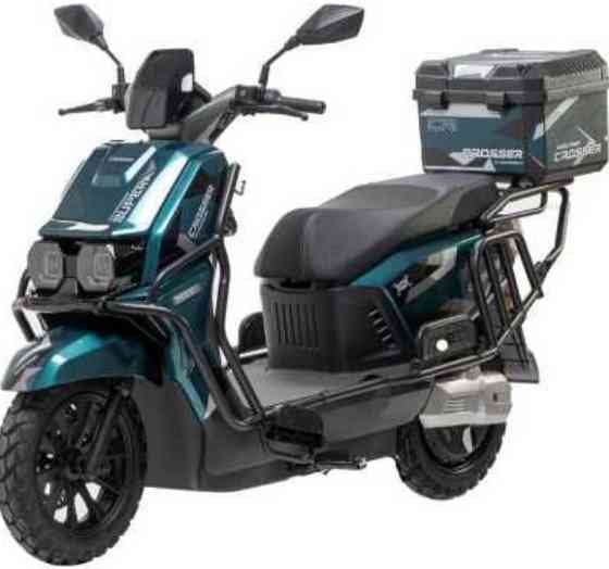 Электроскутер Crosser CR-17 2500W 72V/35Ah - Зеленый. Харьков