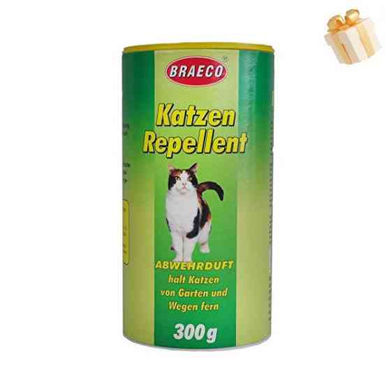 Биопорошок Braeco для отпугивания кошек Днепр