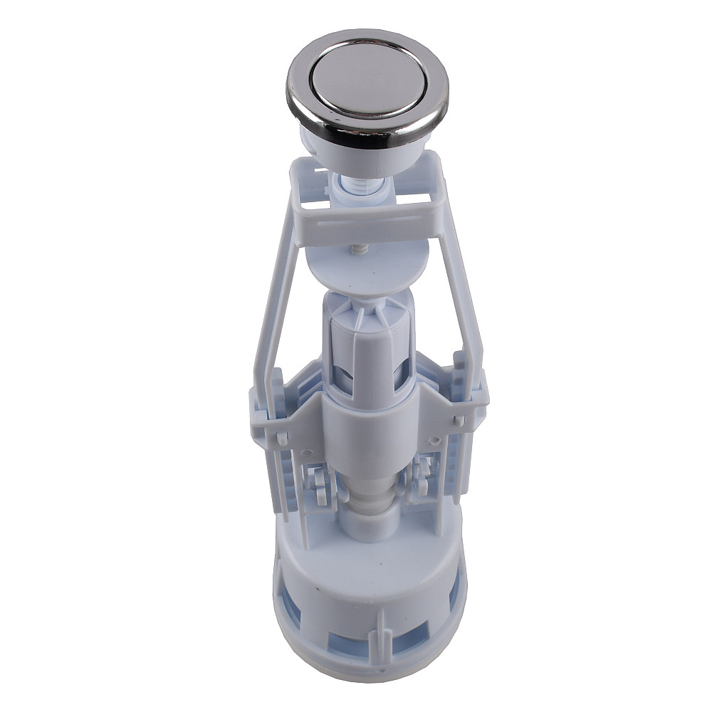 Зливний клапан бачка унітазу OPTIMUM з одним режимом зливу (хромована кнопка) OPTI 0410 Тернополь - изображение 3