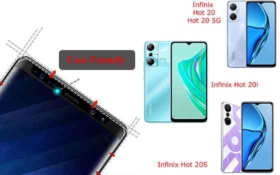 Захисне скло HyperGlass Pro для Infinix Hot 20, Hot 20 5G, Hot 20i, Hot 20S – максимальна чутливість та захист Київ
