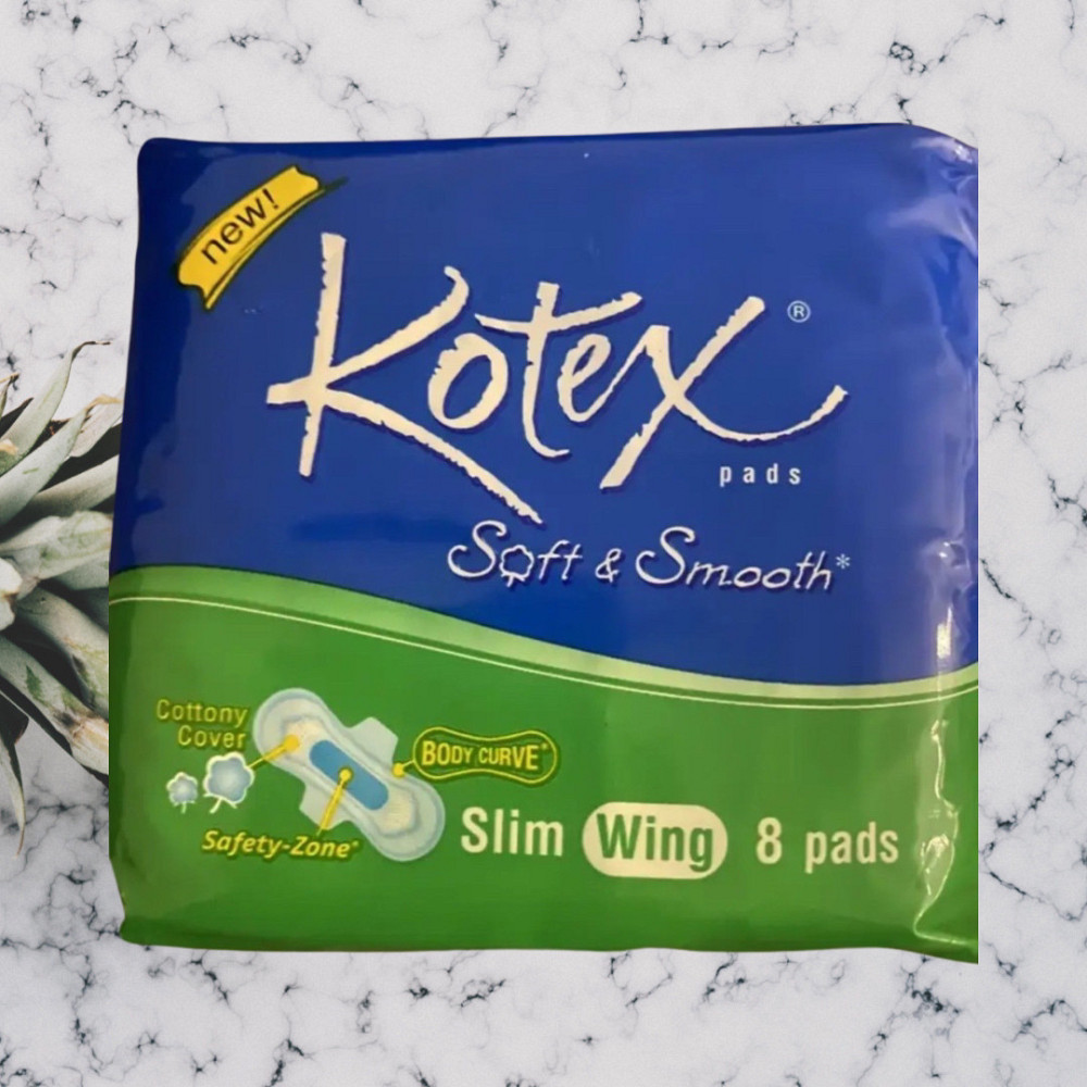 Прокладки Kotex Soft & Smooth Slim Wing 8 штук. Європейські. ЦЕНА. ЯКІСТЬ Виноградів - фото 1