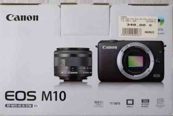 Фотоаппарат Canon EOS M10
EF-M15-45 IS STM Kit
18 Megapixel Киев