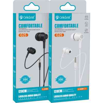 Наушники Celebrat G25 White (1006645) Винница