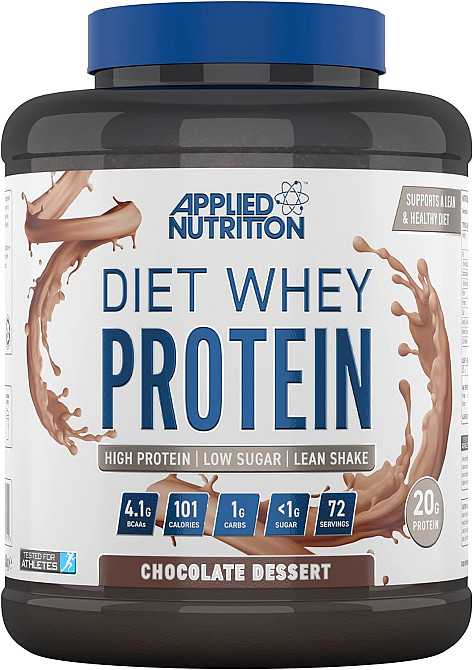 Протеин Applied Nutrition Diet Whey High Protein Powder (1.8kg - 72 Servings) (Chocolate Dessert) Луцк - изображение 1