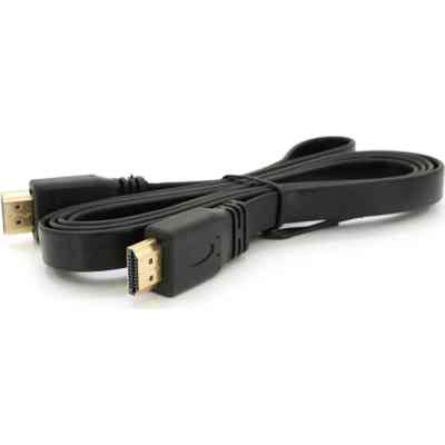 Кабель мультимедийный HDMI M to HDMI M 1.5m V1.4 black Merlion (YT-HDMI(M)/(M)SLIM-1.5m/04460) Винница