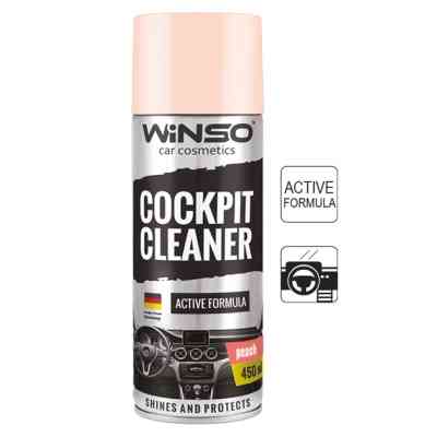 Автополироль WINSO Cockpit Cleaner персик 450ml (840580) Винница