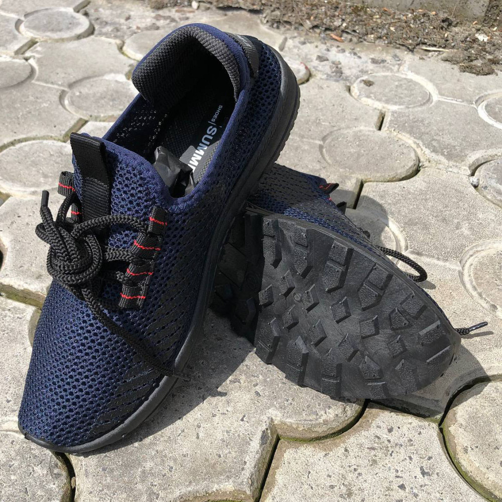 Кеды текстиль тканевые летние 40 размер, Молодежные кроссовки для парня, Кроссовки дышащие мужские OS-14 Львов - изображение 8