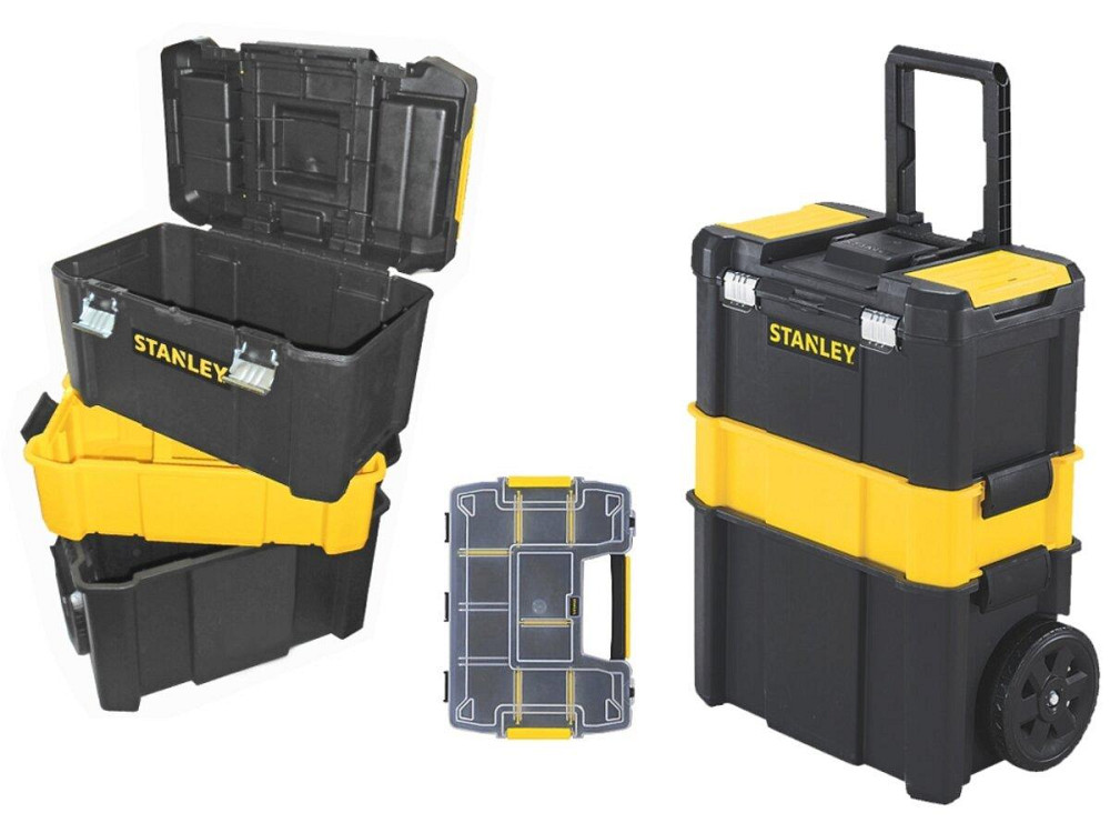 Ящик з колесами Stanley STST1-81320 + органайзер Одеса - фото 1