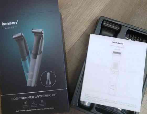 Бритва Тример для обличчя й тіла зі змінними насадками S15 чорний Kensen. Київ