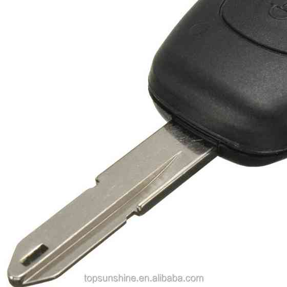 Ключ-заготовка Renault Modus, Clio, корпус під чіп, 2 кнопки, автоключ VA2 Київ