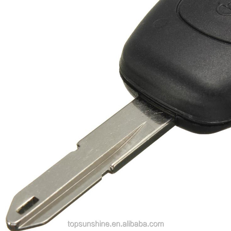 Ключ-заготовка Renault Modus, Clio, корпус під чіп, 2 кнопки, автоключ VA2 Київ - фото 4
