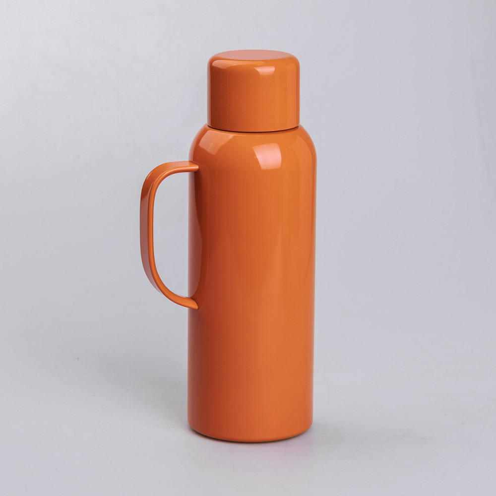 Термос Vacuum з датчиком температури на 820 мл помаранчевий HP-14-55O Коломия - фото 2