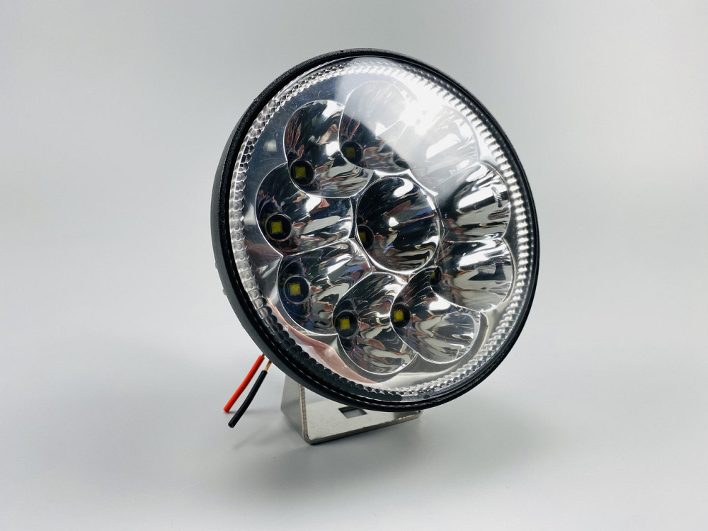 Світлодіодна робоча фара світло для протитуманних фар автомобіля, Фара LED кругла - прожектор Мукачево - фото 4