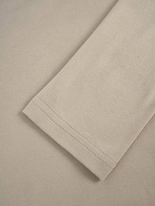 Жіноча стильна повсякденна кофта термо з капюшоном пуму лакосту Бежевий Одеса - фото 4