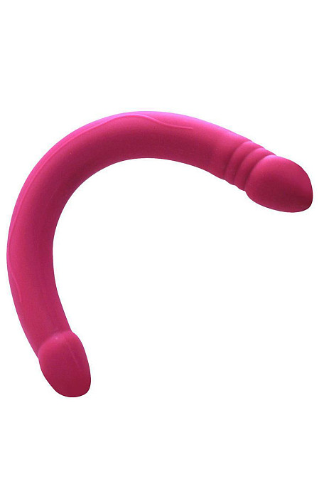 Фаллоимитатор двусторонний Dorcel Real Double Do Magenta, диаметр 4см, длина 42см Sex Aura Киев - изображение 4