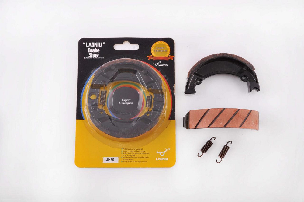 Колодки гальмівні (барабан) Delta, Yamaha YB100 (champion) LAONIU Мукачево - фото 1