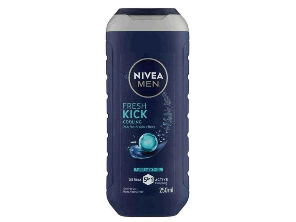Гель для душу 250мл 5 in1 FPESH KICK ТМ NIVEA Киев - изображение 1